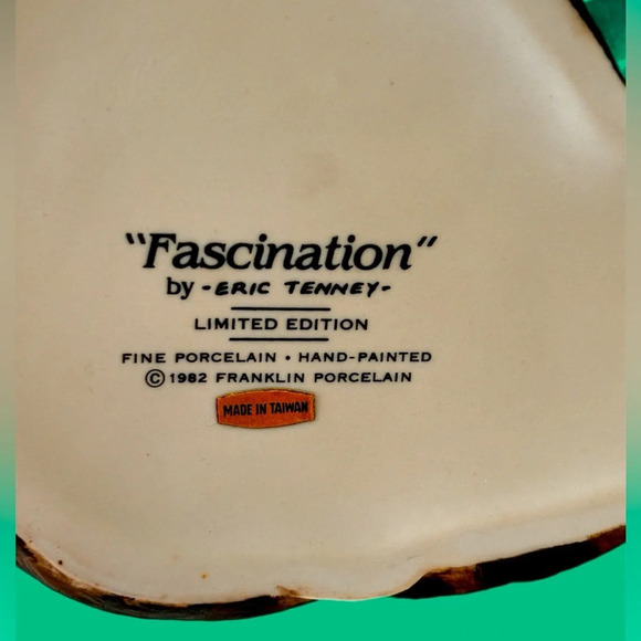 Collectable Cat handpainted limited edition “Fascination” by Eric Tenney. - Picture 7 of 7